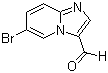 6-溴咪唑并[1,2-a]吡啶-3-甲醛分子结构 (CAS 30384-96-4)