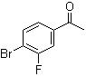 结构式 CAS# 304445-49-6, 4-溴-3-氟苯乙酮