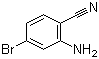 2-氨基-4-溴苯腈分子结构 (CAS 304858-65-9)