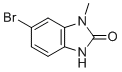6-Bromo-1-methyl-1H-benzo[d]imidazol-2(3H)-one molecular structure (CAS 305790-48-1)