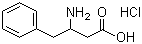 3-Amino-4-phenylbutyric acid hydrochloride molecular structure (CAS 3060-41-1)