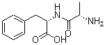 L-丙氨酰-L-苯丙氨酸分子结构 (CAS 3061-90-3)