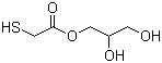 单巯基乙酸甘油酯分子结构 (CAS 30618-84-9)