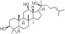 structure of CAS# 30636-90-9, (20S)-Protopanaxadiol;20-Epiprotopanaxadiol