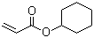 2-丙烯酸环己基酯分子结构 (CAS 3066-71-5)