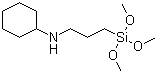 环己胺基丙基三甲氧基硅烷分子结构 (CAS 3068-78-8)