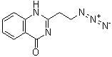 2-(2-Azidoethyl)-4(1H)-quinazolinone molecular structure (CAS 306996-66-7)