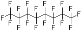结构式 CAS# 307-34-6, 全氟辛烷; 十八氟辛烷
