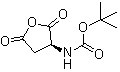N-tert-Butoxycarbonyl-L-aspartic anhydride molecular structure (CAS 30750-74-4)