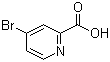 4-Bromopyridine-2-carboxylic acid molecular structure (CAS 30766-03-1)