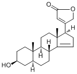 beta-脱水乌沙甙元分子结构 (CAS 3080-20-4)