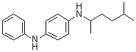 N-(1,4-二甲基戊基)-N'-苯基对苯二胺分子结构 (CAS 3081-01-4)
