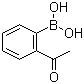 2-乙酰基苯硼酸分子结构 (CAS 308103-40-4)