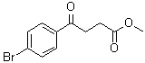 结构式 CAS# 30913-86-1, 4-(4-溴苯基)-4-氧代丁酸甲酯