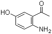 2'-氨基-5'-羟基苯乙酮分子结构 (CAS 30954-71-3)