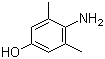 structure of CAS# 3096-70-6, 4-Amino-3,5-xylenol;4-Amino-3,5-dimethylphenol