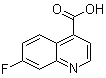 7-Fluoro-4-quinolinecarboxylic acid molecular structure (CAS 31009-03-7)