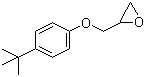 4-tert-Butylphenyl glycidyl ether molecular structure (CAS 3101-60-8)