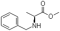 N-苄基-L-丙氨酸甲酯分子结构 (CAS 31022-10-3)
