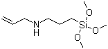3-(N-Allylamino)propyltrimethoxysilane molecular structure (CAS 31024-46-1)