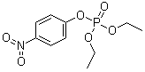 磷酸对硝基苯基二乙基酯分子结构 (CAS 311-45-5)