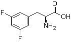 structure of CAS# 31105-91-6, 3,5-Difluoro-L-phenylalanine