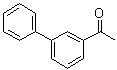 3-乙酰基-1,1'-联苯分子结构 (CAS 3112-01-4)