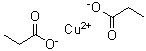 Cupric propionate molecular structure (CAS 3112-74-1)