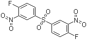 Bis(4-fluoro-3-nitrophenyl)sulfone molecular structure (CAS 312-30-1)