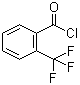 结构式 CAS# 312-94-7, 2-三氟甲基苯甲酰氯; 邻三氟甲基苯甲酰氯