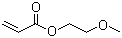结构式 CAS# 3121-61-7, 2-丙烯酸-2-甲氧基乙酯; 丙烯酸甲氧基乙酯