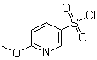6-(Methyloxy)-3-pyridinesulfonyl chloride molecular structure (CAS 312300-42-8)