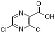 3,5-Dichloropyrazine-2-carboxylic acid molecular structure (CAS 312736-49-5)