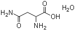 DL-Asparagine monohydrate molecular structure (CAS 3130-87-8)