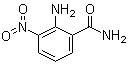 2-Amino-3-nitrobenzamide molecular structure (CAS 313279-12-8)