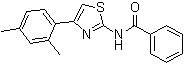 N-[4-(2,4-Dimethylphenyl)-2-thiazolyl]-benzamide molecular structure (CAS 313553-47-8)