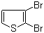 2,3-Dibromothiophene molecular structure (CAS 3140-93-0)