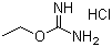 structure of CAS# 31407-74-6, O-Ethylisourea hydrochloride