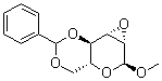 Methyl 2,3-anhydro-4,6-benzylidene-alpha-D-mannopyranoside molecular structure (CAS 3150-16-1)