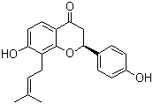 Isobavachin molecular structure (CAS 31524-62-6)