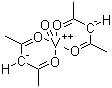 structure of CAS# 3153-26-2, Vanadyl acetylacetonate;Vanadium(IV)-oxy acetylacetonate