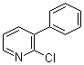 2-Chloro-3-phenylpyridine molecular structure (CAS 31557-57-0)