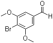 structure of CAS# 31558-40-4, 4-Bromo-3,5-dimethoxy-benzaldehyde