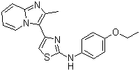 N-(4-Ethoxyphenyl)-4-(2-methylimidazo[1,2-a]pyridin-3-yl)thiazol-2-amine molecular structure (CAS 315703-52-7)