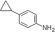 4-环丙基苯胺分子结构 (CAS 3158-71-2)