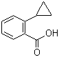 2-Cyclopropylbenzoic acid molecular structure (CAS 3158-74-5)