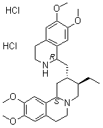 Emetine hydrochloride molecular structure (CAS 316-42-7)