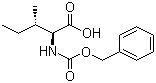 N-Cbz-L-Isoleucine molecular structure (CAS 3160-59-6)