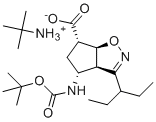structure of CAS# 316173-28-1, (3aR,4R,6S,6aS)-4-(tert-butoxycarbonylamino)-3-(pentan-3-yl)-4,5,6,6a-tetrahydro-3aH-cyclopenta[d]isoxazole-6-carboxylic acid