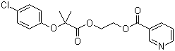 Etofibrate molecular structure (CAS 31637-97-5)